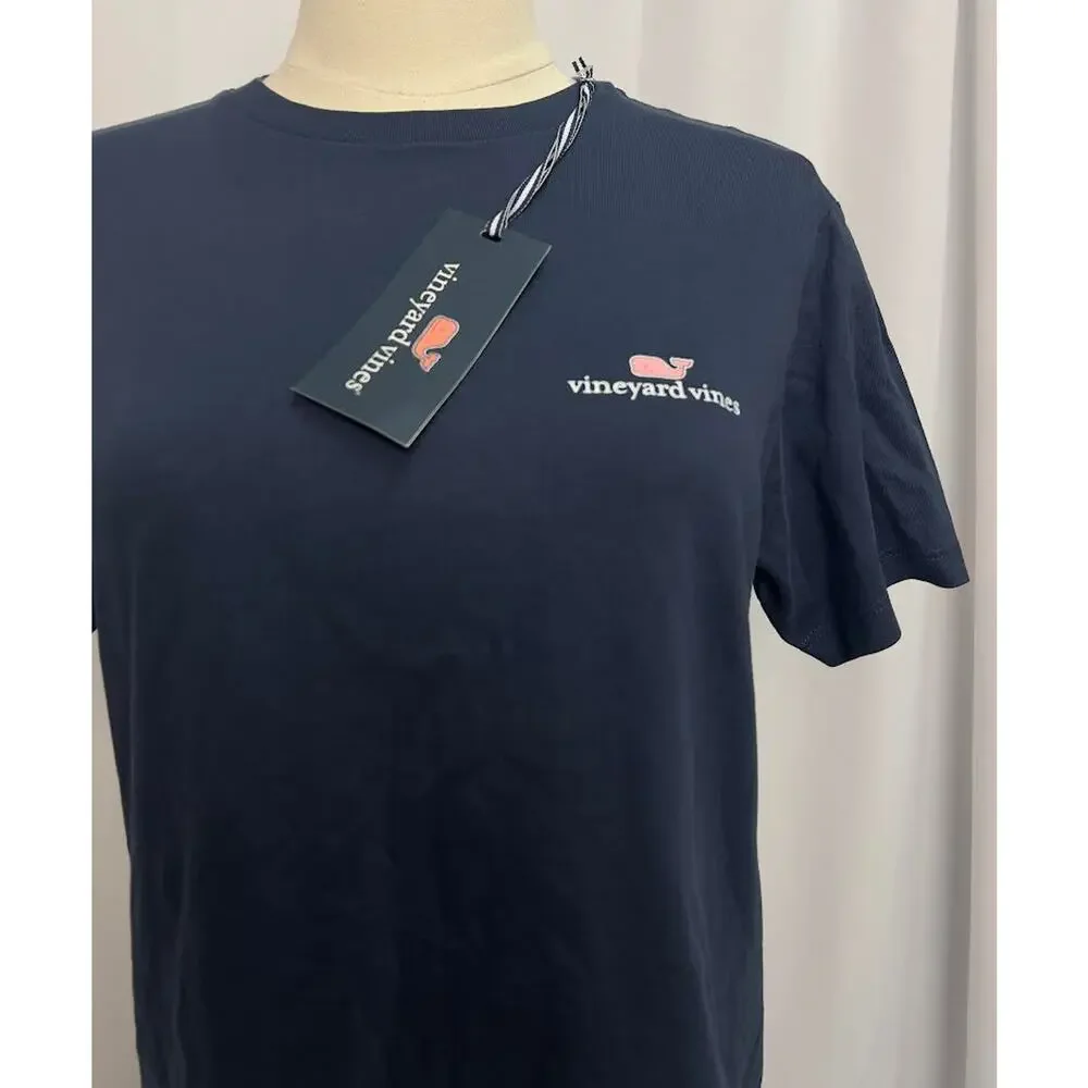 NWT!‎ Vineyard Vines BOYS/GIRLS SS GRAPHIC TEE BLUE BLAZER/S(8-10)